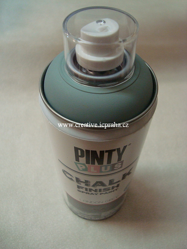 křídová barva ve spreji 400ml Grey London